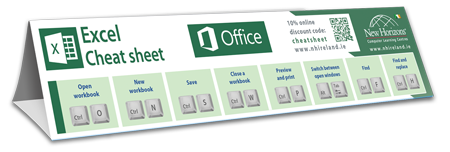 Cheat-sheet-PREVIEW-Excel2018